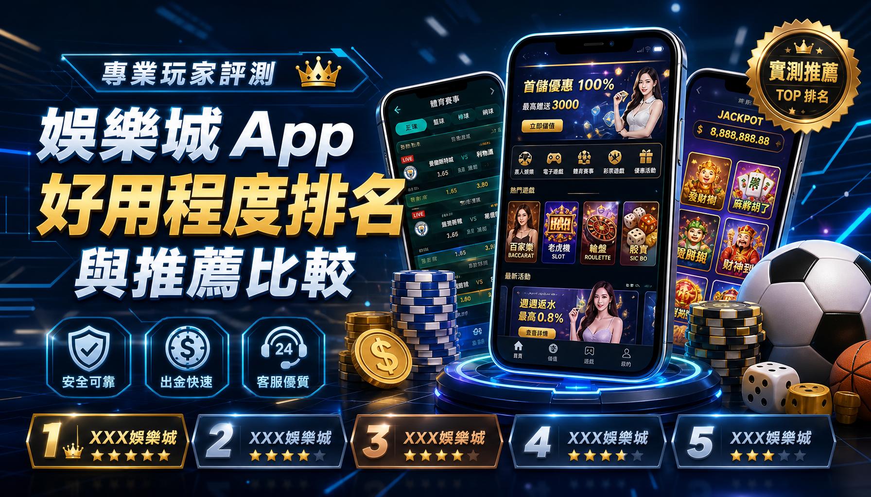 專業玩家評測：娛樂城 App 好用程度排名與推薦比較