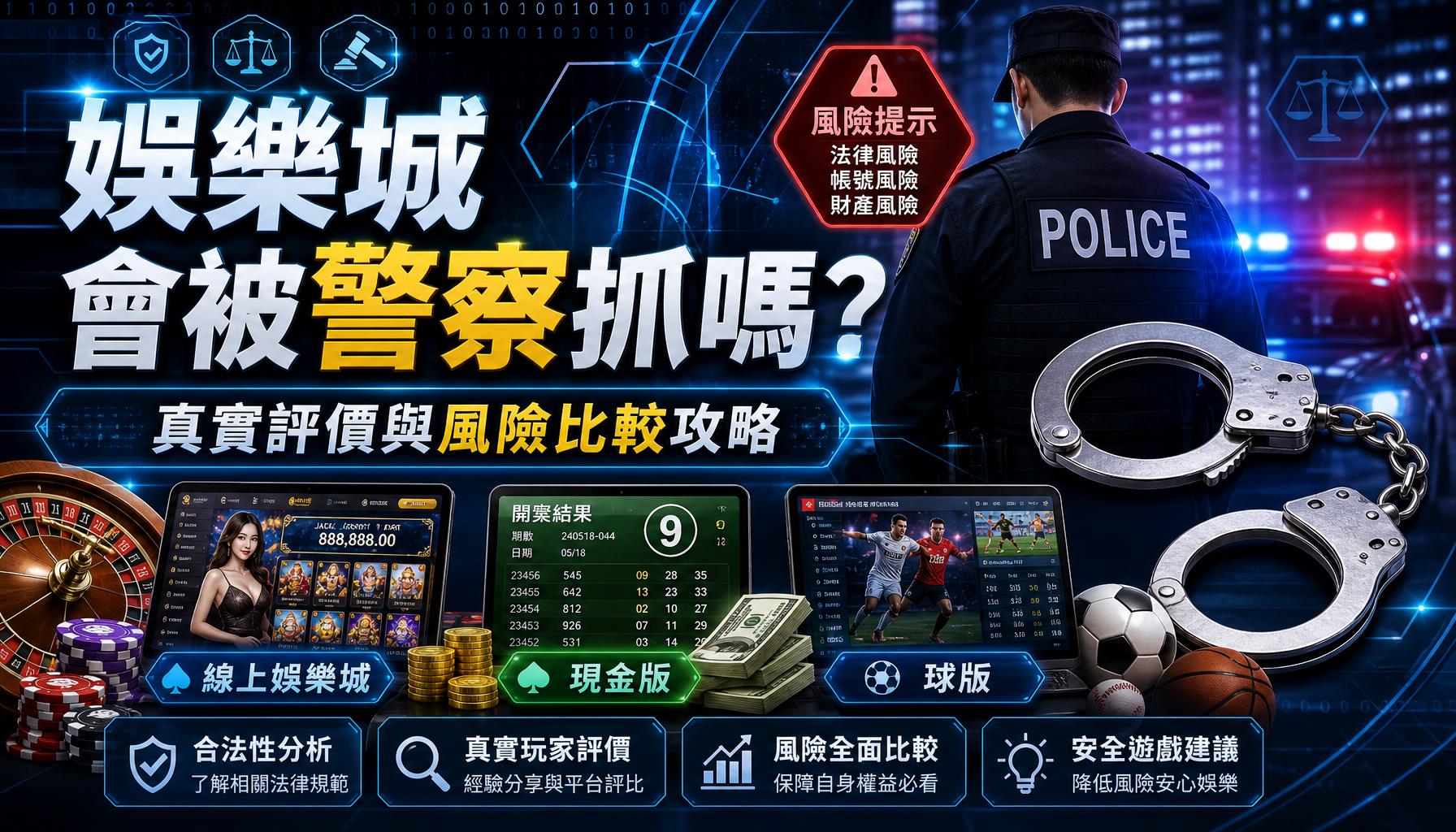 娛樂城會被警察抓嗎真實評價與風險比較攻略