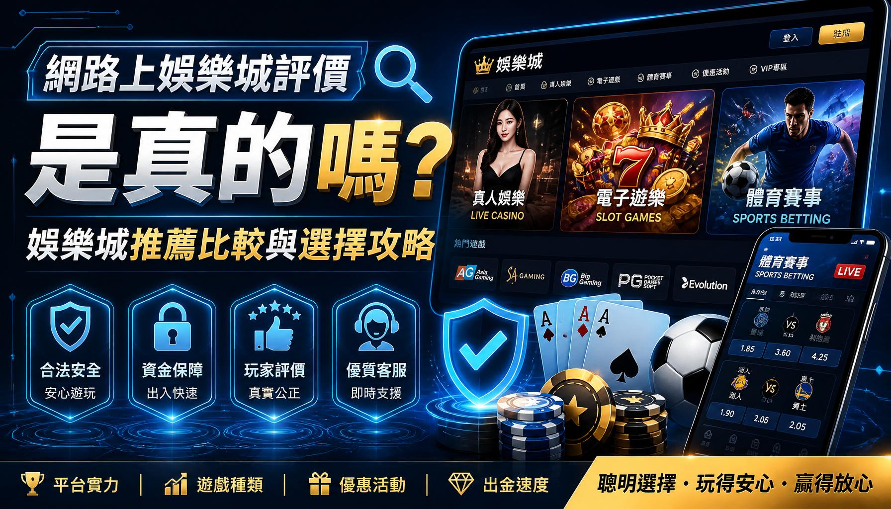 網路上娛樂城評價是真的嗎 娛樂城推薦比較與選擇攻略