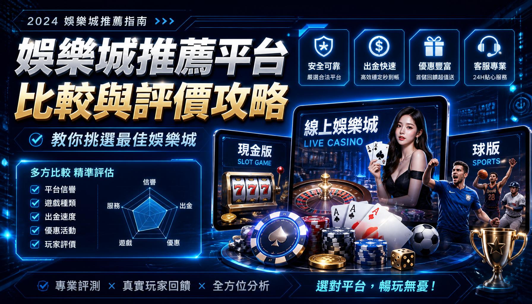 娛樂城推薦平台比較與評價攻略，教你挑選最佳娛樂城